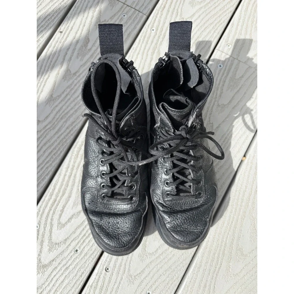 Nike SF Air Force‎ 1 Mid Triple Black Utility High Top Sneakers Mens Size 8.5